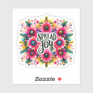 Joyful Colourful Floral Design