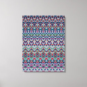 Joyful Confetti Mosaic IV Canvas Print