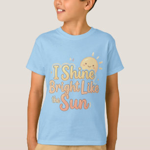 Joyful Confidence Phrase for Bright Little Minds T-Shirt