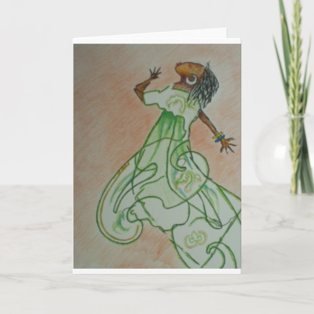 Joyful Dance Card (Front)