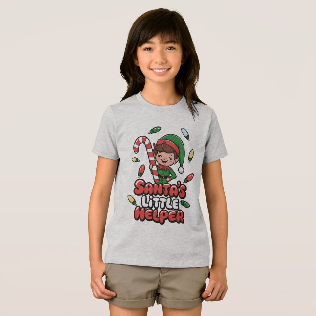 Joyful Elf Tri-Blend Shirt (Front Full)