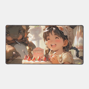 Joyful Fantasy Anime Bakery Desk Mat