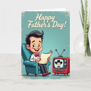 Joyful Fathers Day Cowboy Card