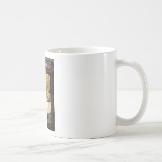 Joyful Festive Springtime Easter Colourful Eggs Ar Coffee Mug (Right)
