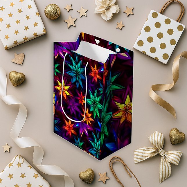Joyful Floral Gift Bag for Celebrations (Creator Uploaded)