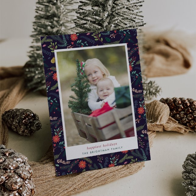 Joyful Foliage | Holiday Photo Card (Creator Uploaded)