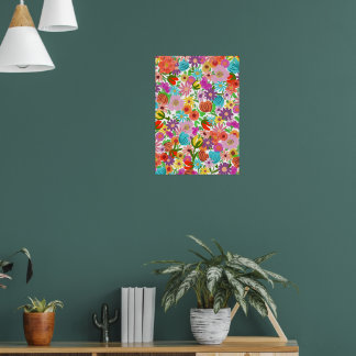 Joyful Garden Bloom Poster