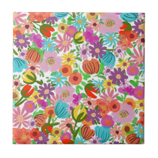 Joyful Garden Bloom Tile