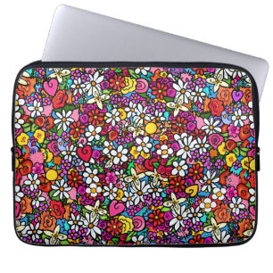 Joyful Garden Laptop Sleeve
