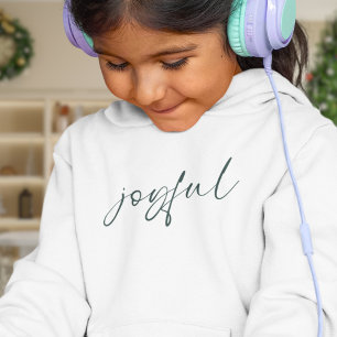 Joyful Green Calligraphy 