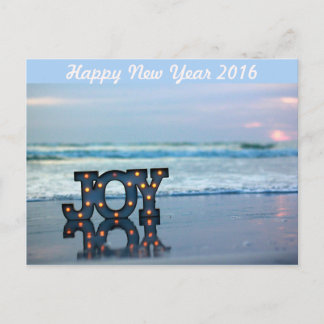 Joyful Greeting Holiday Postcard