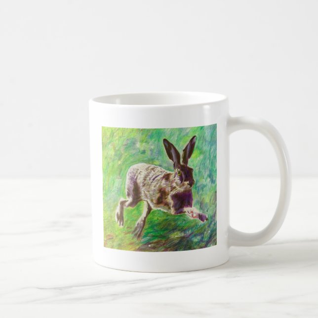 Joyful hare 2011 coffee mug (Right)