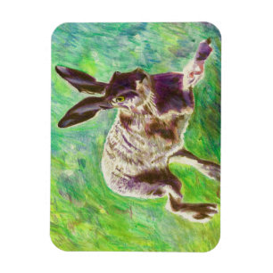 Joyful hare 2011 magnet