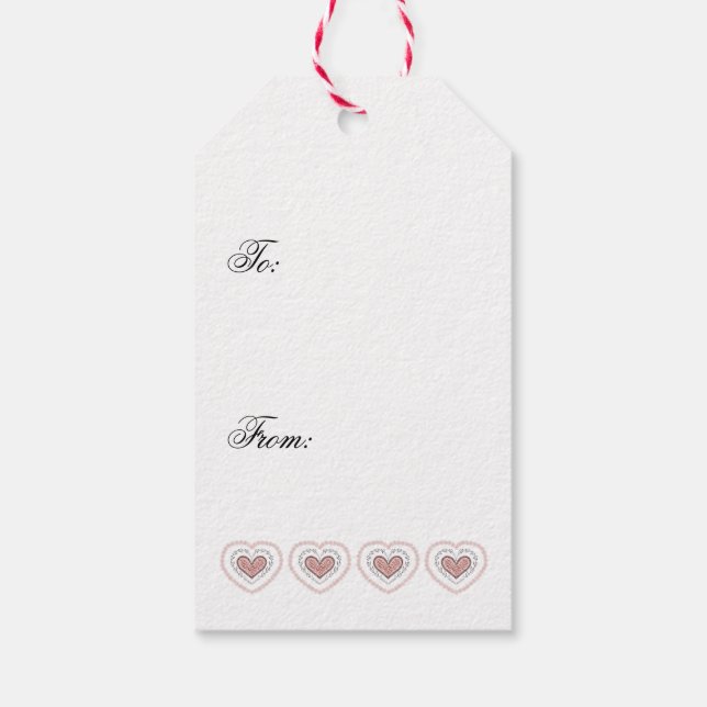Joyful Heart Gift Tag (Back)