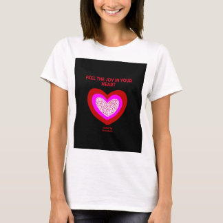 Joyful Heart Women's White Basic T Shirt