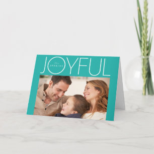 JOYFUL HOLIDAY Add Your Photo Card