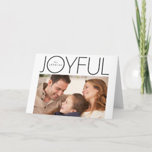 JOYFUL HOLIDAY Add Your Photo Card