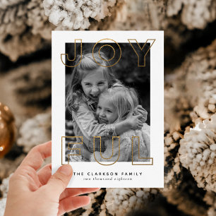 Joyful Holiday Card