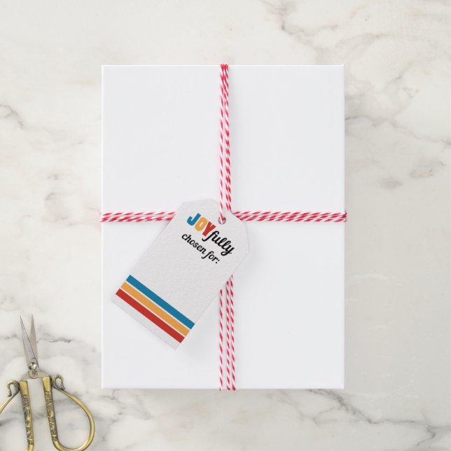 Joyful Holiday Gift Tags (With Twine)