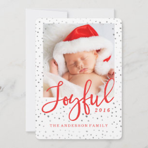 Joyful Holiday Photo Card