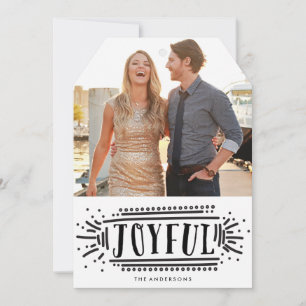 Joyful!   Holiday Photo Card