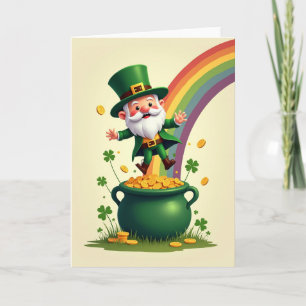 Joyful Irish Luck Card