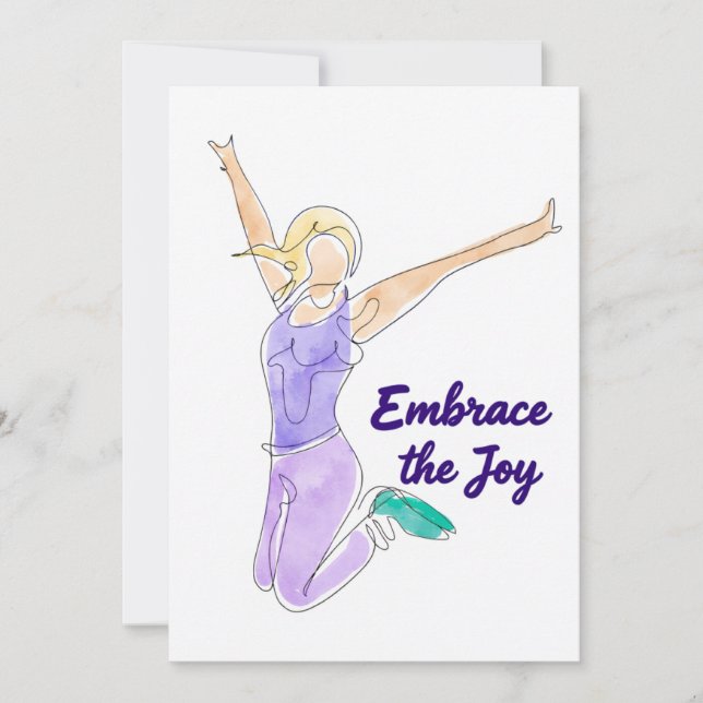 Joyful Jump Invitation (Front)