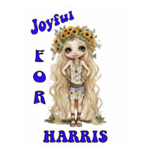 Joyful Kamala Harris President Hippie Boho 