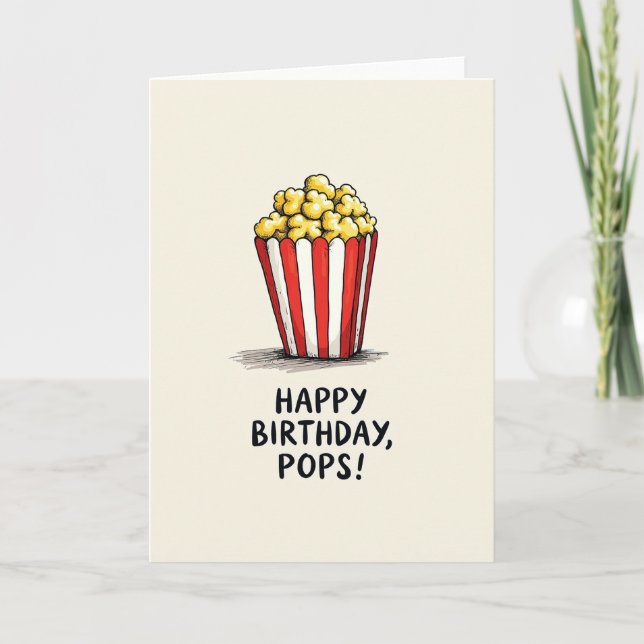 Joyful Kernel Birthday Card (Front)