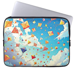 Joyful Kites Soaring High Laptop Sleeve