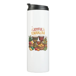 Joyful Kwanzaa Celebration Thermal Tumbler