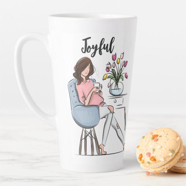 Joyful Latte Mug (In Situ)