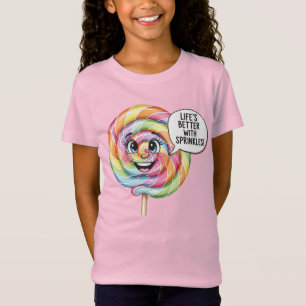 Joyful Lollipop, by Natasha Us T-Shirt