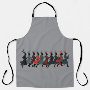 Joyful lords Leaping Cumulative Christmas-Carol Apron