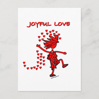 Joyful Love Postcard