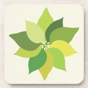 Joyful Lush Leaves. Coaster