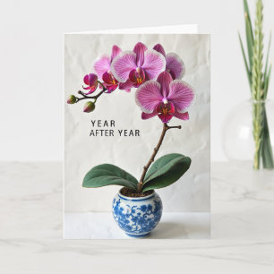 Joyful Magenta Bloom Card