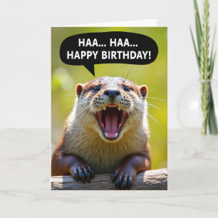 Joyful Mammal Birthday Card