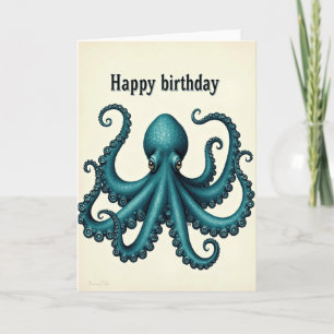 Joyful Marine Creature Card