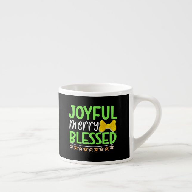 Joyful Merry Blessed-81053 Espresso Cup (Right)
