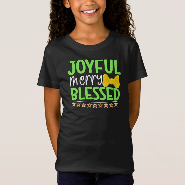 Joyful Merry Blessed-81053 T-Shirt (Front)