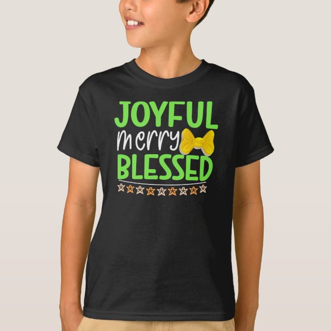 Joyful Merry Blessed-81053 T-Shirt (Front)