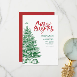 Joyful Minimalist Holiday Thank You Card