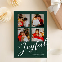 Joyful Modern Minimalist Green Script 4 Photo