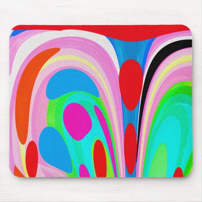 Joyful moments art mouse mat (Front)