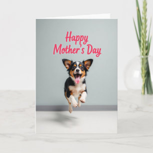 Joyful Mothers Day Dog Card