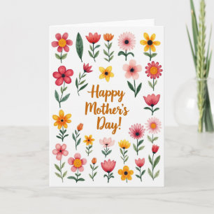 Joyful Mothers Day Paint Card