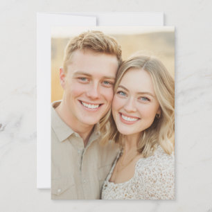 Joyful Natural Photo Invitation