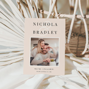 Joyful News   Photo Engagement Announcement