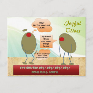Joyful Olives Postcard